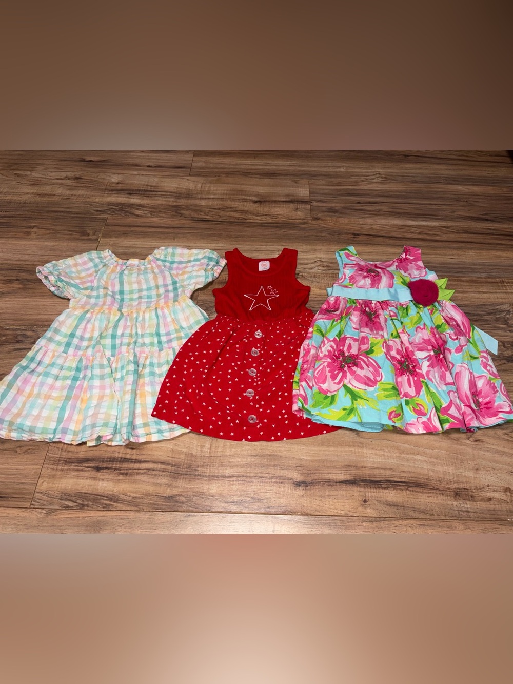 Toddler Girls Summer Dress Bundle 3T Mixed Brands
